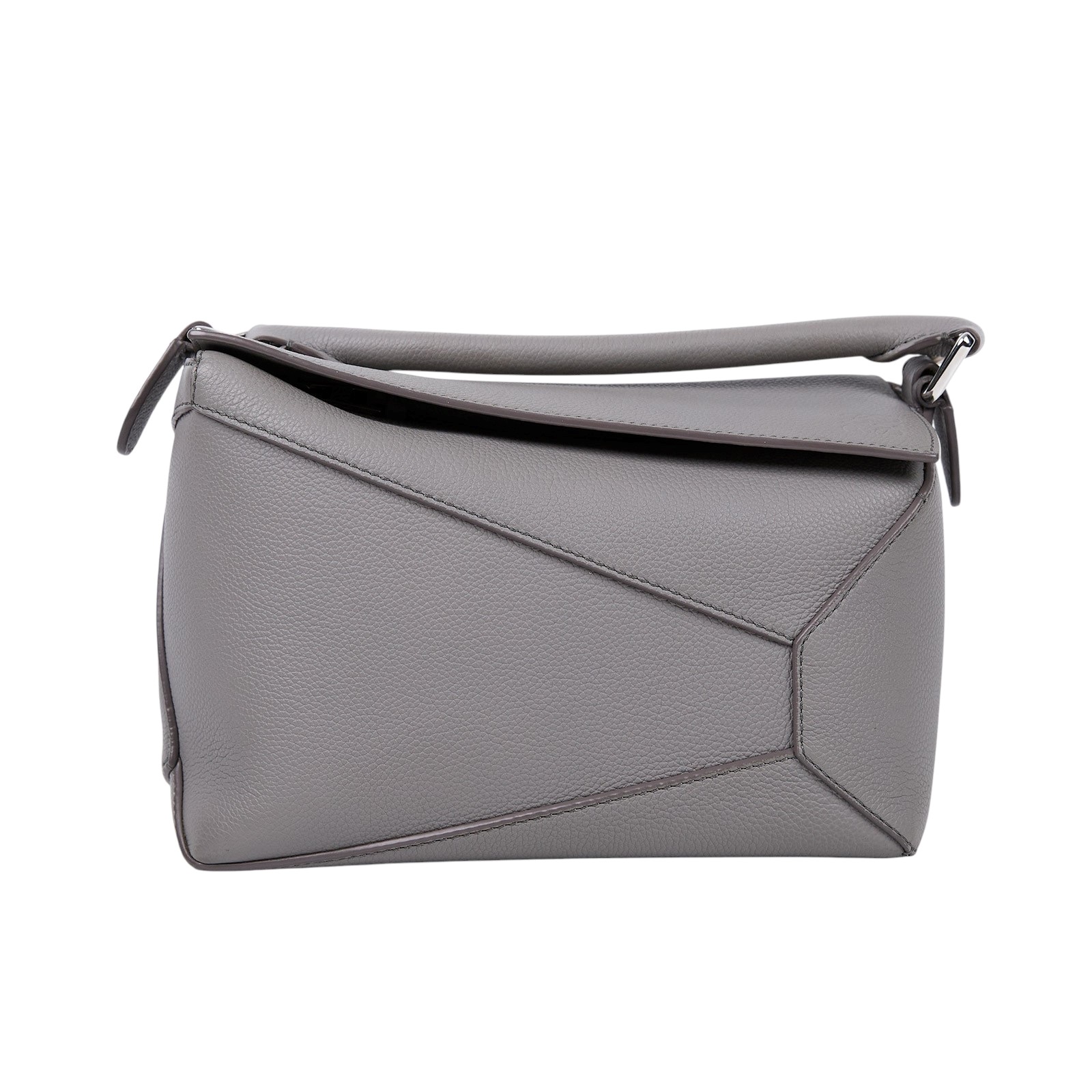 羅意威 LOEWE Puzzle Edge 包款 經典小牛皮 小型 A510P60XAC 灰PUZZLE 小號 新款 無附屬品