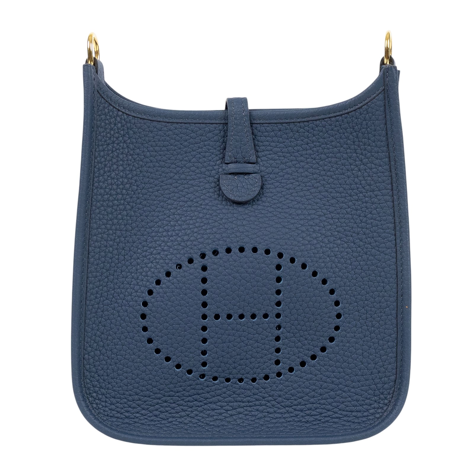 愛馬仕 Hermes Evelyne 16 Amazone bag 伊芙琳包 大象灰 深藍 金色五金 H069426CC H069426CC/B BS 012 ZB  原廠盒子/防塵袋/背帶