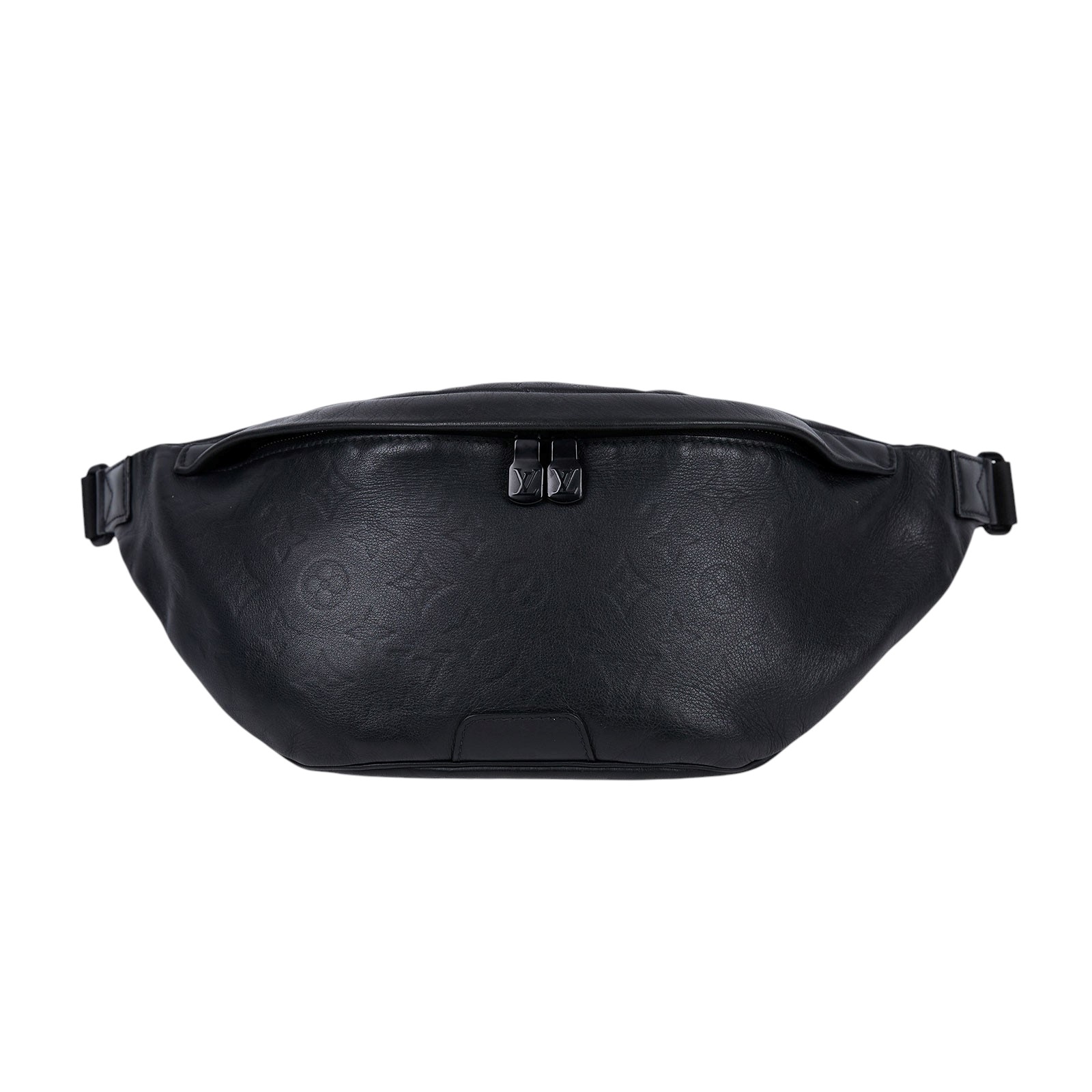 路易威登 LOUIS VUITTON Discovery 壓花小牛皮 腰包 黑色 M44388 黑壓紋DISCOVERY腰包 原廠盒子/防塵袋/購買證明/發票