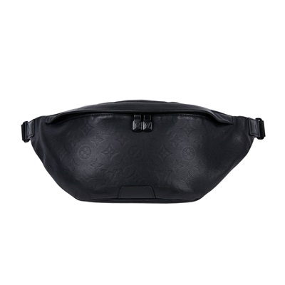 路易威登 LOUIS VUITTON Discovery 壓花小牛皮 腰包 黑色 M44388 黑壓紋DISCOVERY腰包 原廠盒子/防塵袋/購買證明/發票