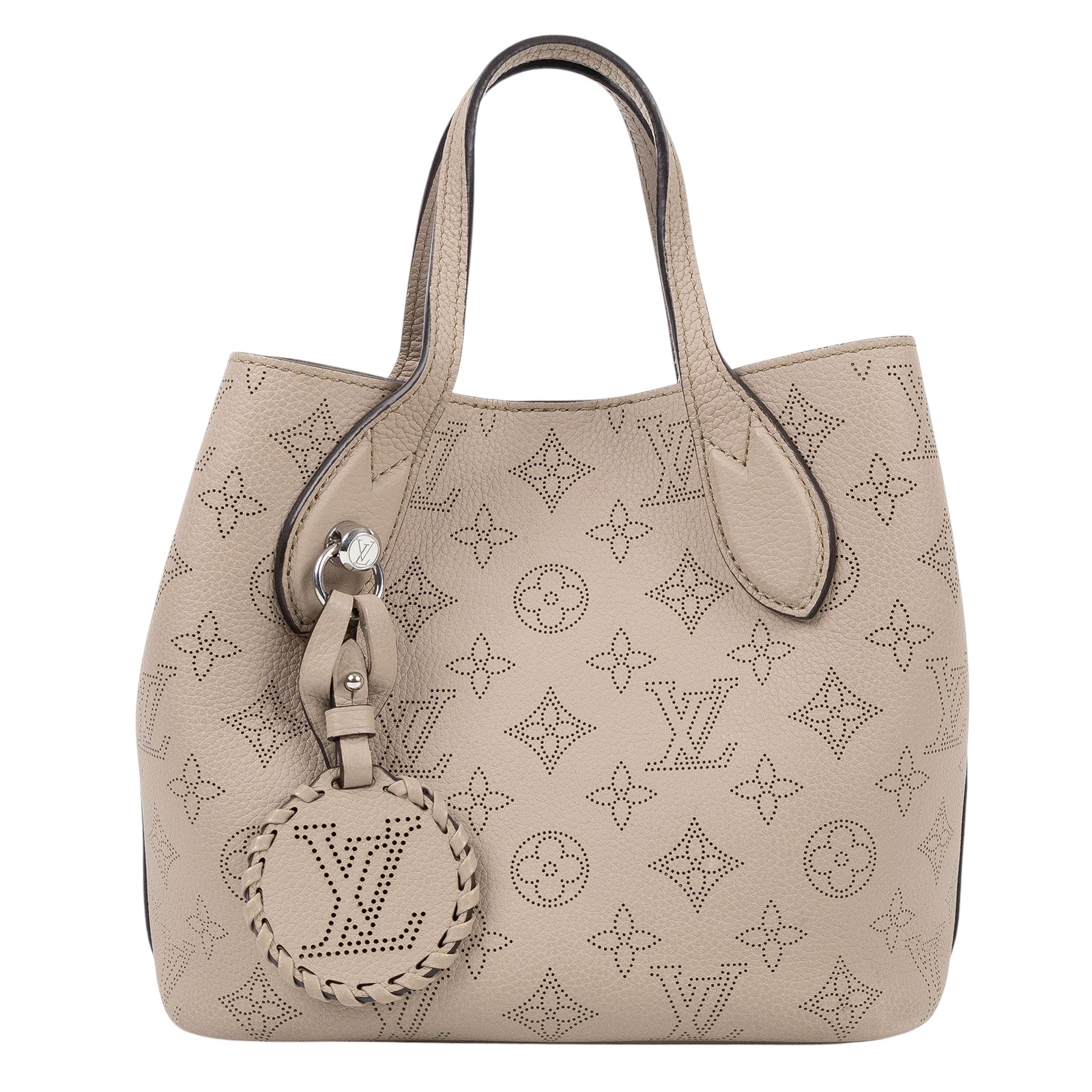 路易威登 LOUIS VUITTON Blossom PM 手提袋 灰色 M21849 晶片款  原廠盒子/防塵袋/背帶/內袋/吊牌/購買證明