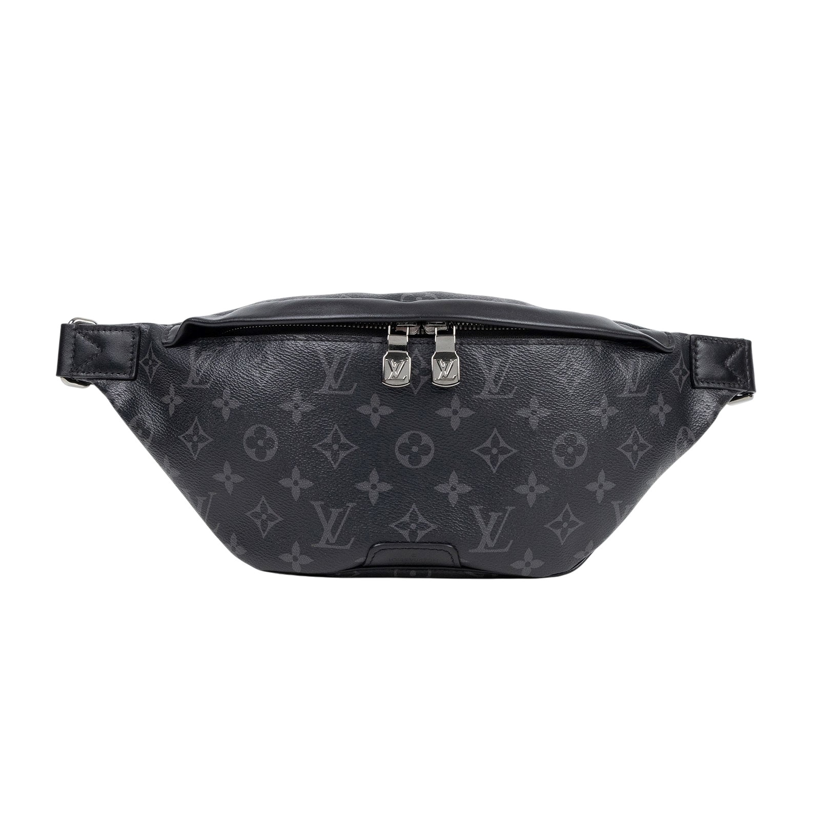 路易威登 LOUIS VUITTON Discovery PM 腰包 Eclipse 黑色 M46035 晶片款  原廠盒子/防塵袋/購買證明