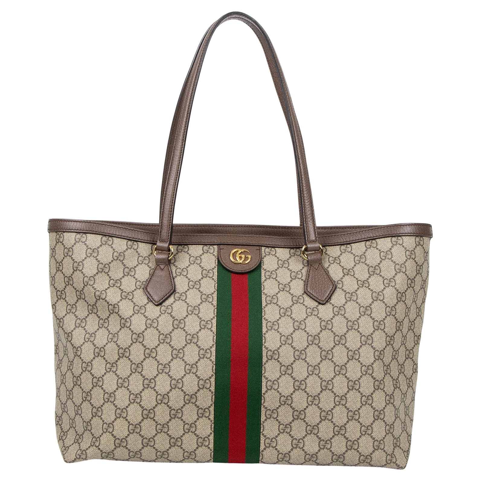 古馳 GUCCI Ophidia 手提袋 中型 631685 96IWB 棕GG原花托特包 無附屬品