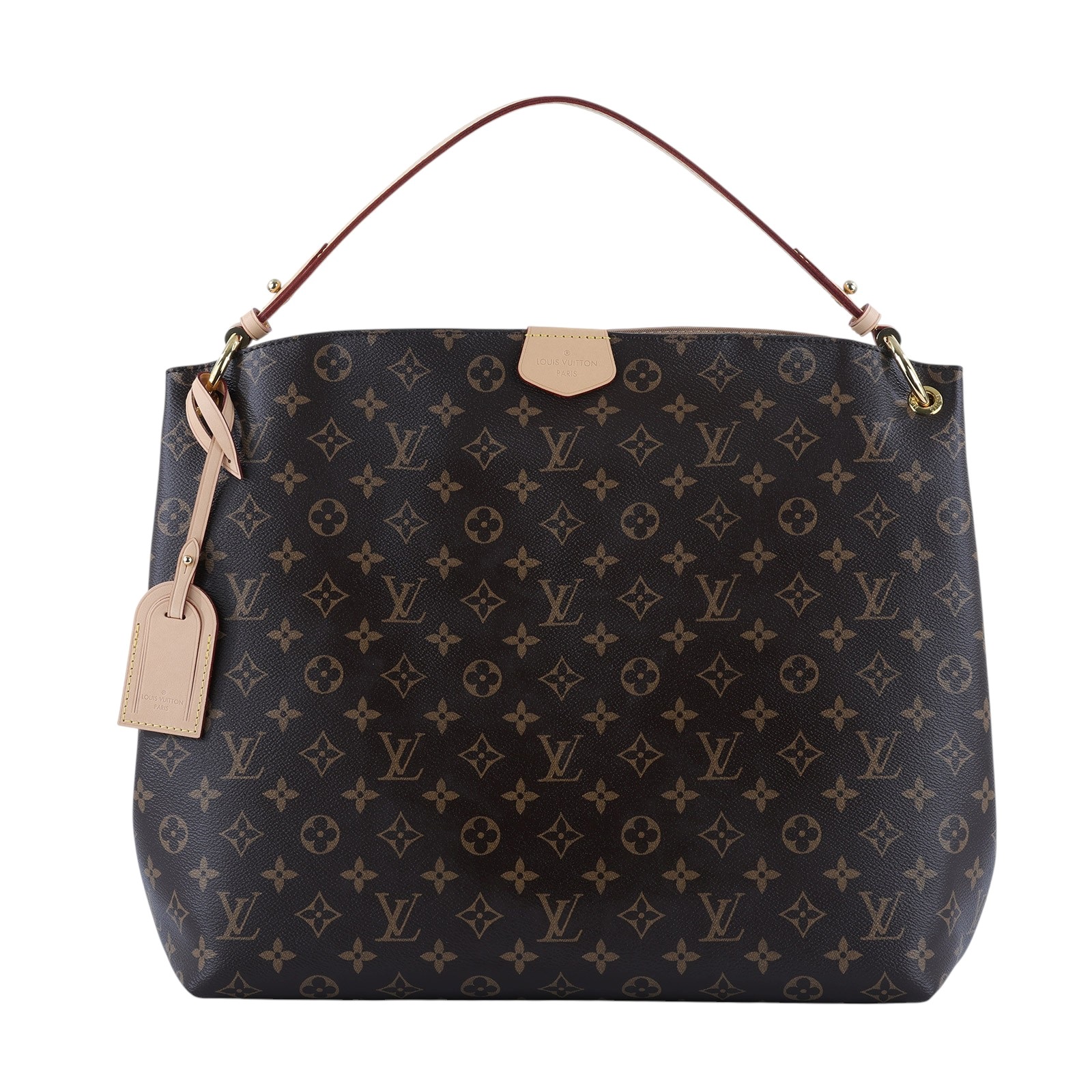 路易威登 LOUIS VUITTON Graceful PM 經典原花 大型 肩背包 M43700 晶片款 原花GRACEFUL MM 原廠盒子/防塵袋/吊牌