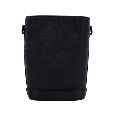 路易威登 LOUIS VUITTON Noe Sling 老花 水桶包 M82248 晶片款 黑牛皮壓紋Noe Sling水桶包 原廠盒子/防塵袋/背帶