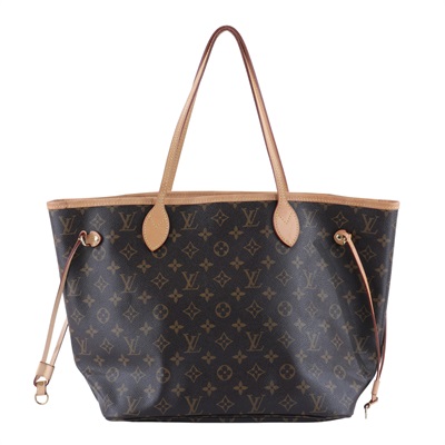 路易威登 LOUIS VUITTON Neverfull MM 櫻桃紅 肩背購物包 M41177 原花NEVERFULL中號 原廠盒子/防塵袋/內袋