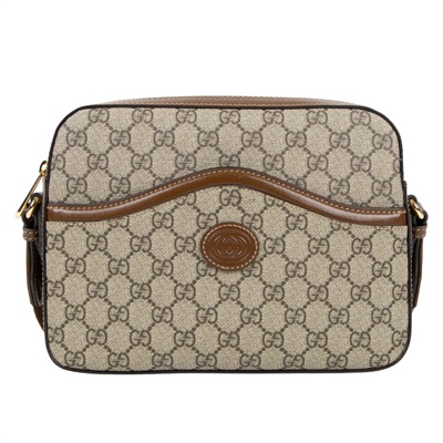 古馳 GUCCI Interlocking G 相機包 675891 92THG 咖GG相機包 原廠盒子/防塵袋