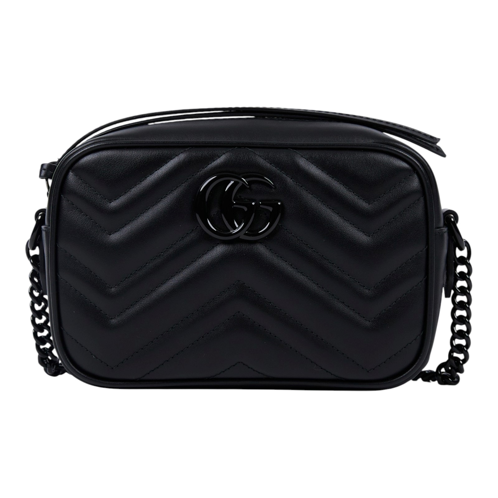 古馳 GUCCI GG Marmont 迷你 相機包 634936 DTDHV SO BLACK MARMONT相機包 原廠盒子/防塵袋