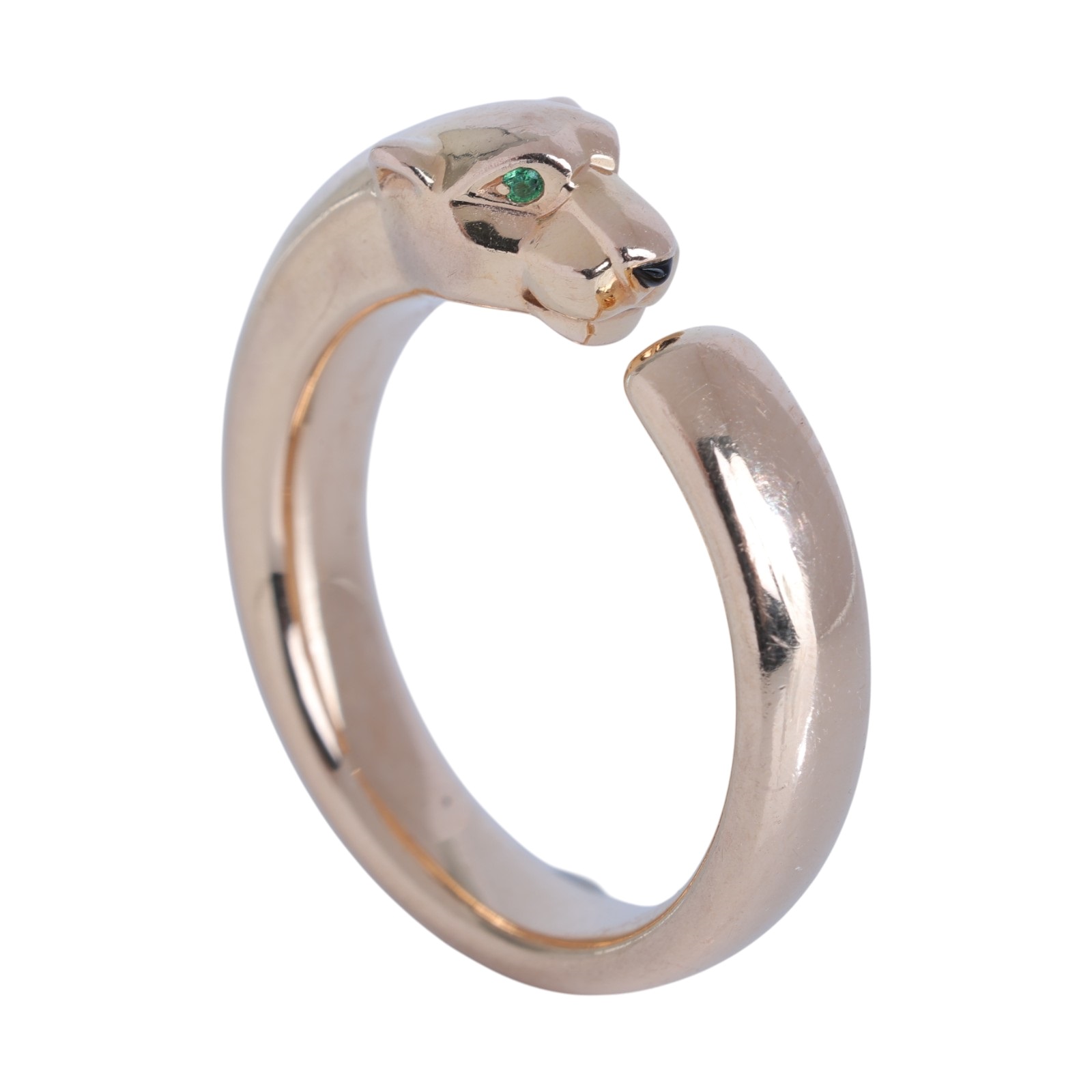 卡地亞 CARTIER Panthere de Cartier 獵豹戒指 小型款 B4230054  原廠盒子/保證卡