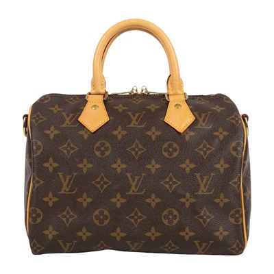 路易威登 LOUIS VUITTON Speedy Bandoulière 25  波士頓包 手提包 經典帆布 M46977  背帶/鎖組/防塵袋