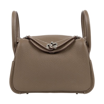 愛馬仕 Hermes Lindy 琳迪包 迷你 LDM Z MM 185 FH Z刻 大象灰MINI LINDY 原廠盒子/防塵袋/購買證明
