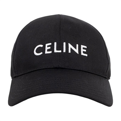 思琳 CELINE 棉質棒球帽 2AUS9242N_M 黑棒球帽#M 防塵袋/購買證明