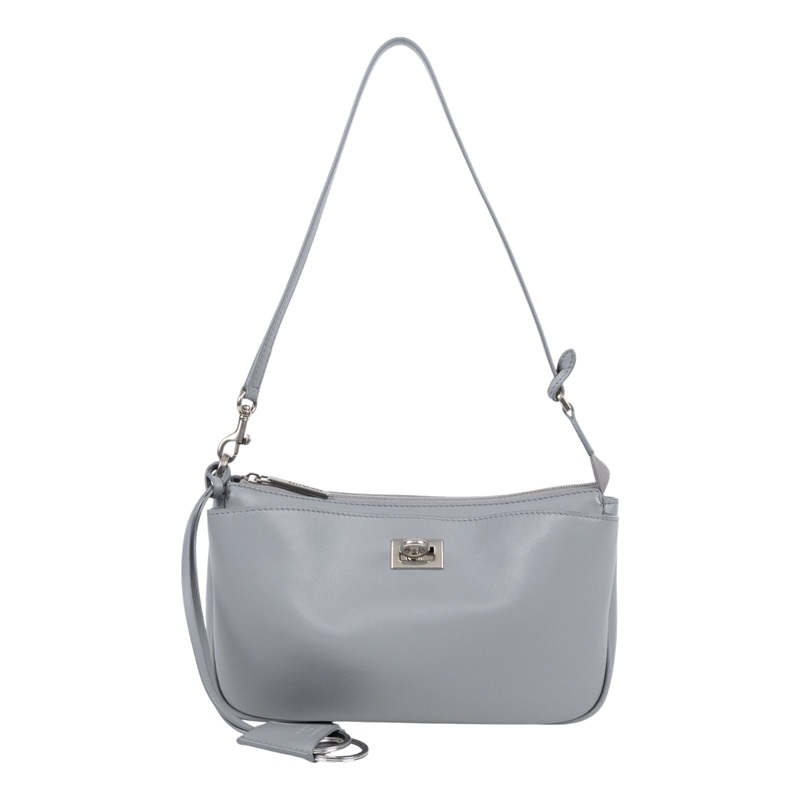 巴黎世家 BALENCIAGA Rodeo Sling Pochette 隨身手提包 8141112ABLV 灰色素面Rodeo Sling 防塵袋