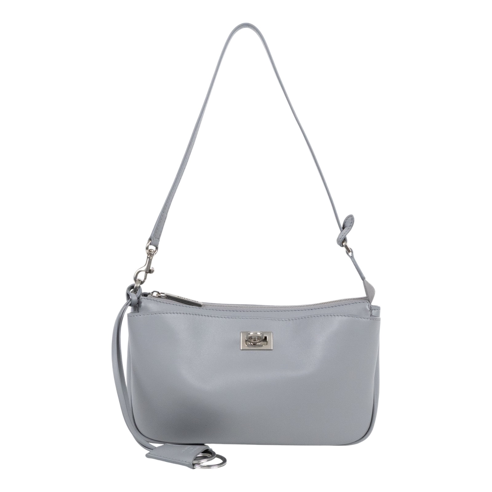 巴黎世家 BALENCIAGA Rodeo Sling Pochette 隨身手提包 8141112ABLV 灰色素面Rodeo Sling 防塵袋