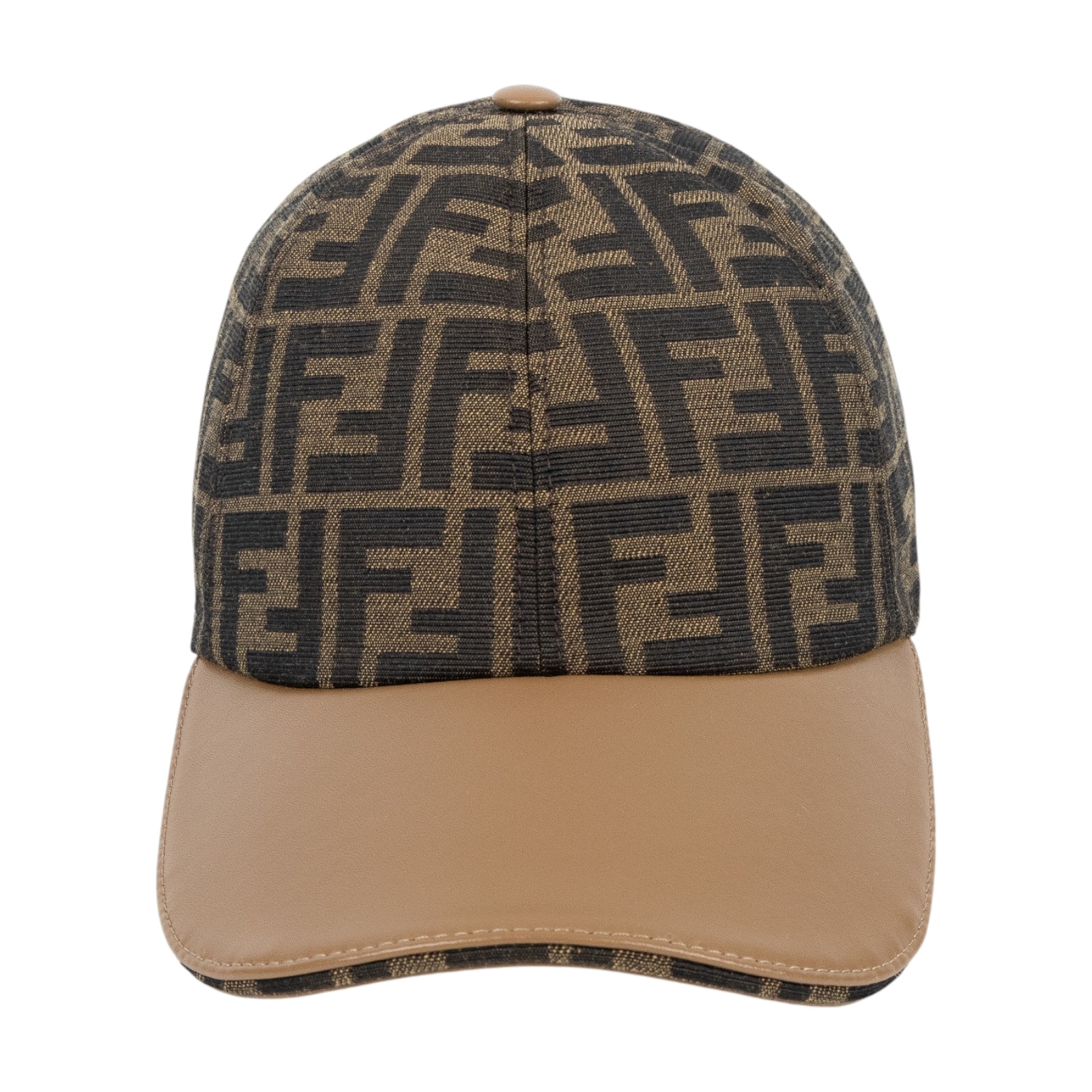 芬迪 FENDI Zucca FF提花 棒球帽 FXQ675ALSG_58 FF棒球帽 防塵袋