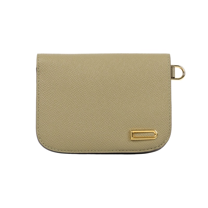 德爾沃 DELVAUX  Vagabond Compact Wallet 錢包 短夾 AB0674BKN 綠Vagabond短夾 原廠盒子/防塵袋