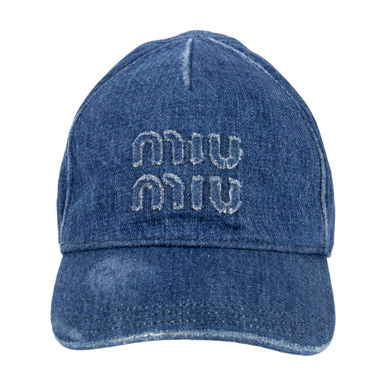 繆繆 MIU MIU 牛仔布 棒球帽 5HC179_2CL4_M 牛仔棒球帽#M 防塵袋