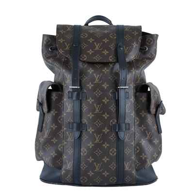 路易威登 LOUIS VUITTON Christopher MM 後背包 經典帆布 M43735 原花Christopher MM後背包 防塵袋/原廠盒子
