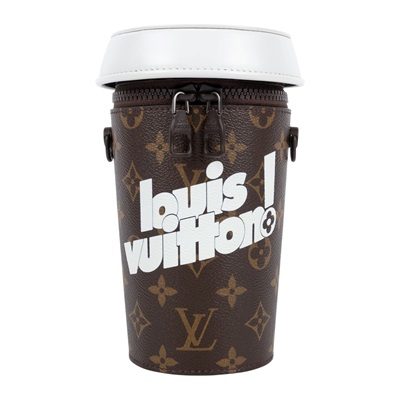 路易威登 LOUIS VUITTON Everyday LV 肩背包 斜背包 M80812 晶片款 原花咖啡杯斜背包 背帶