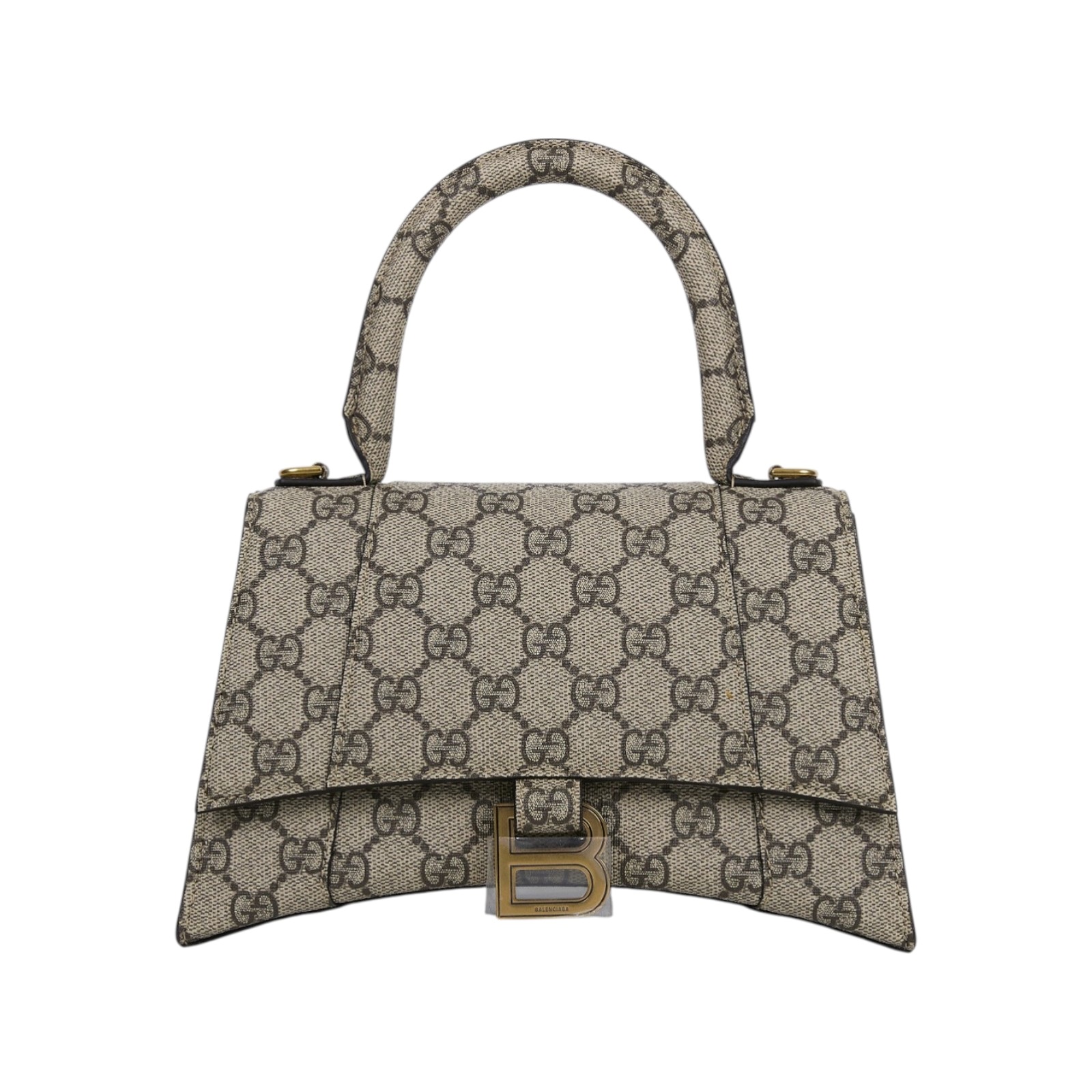 古馳 GUCCI Hacker Project BALENCIAGA  沙漏包 681697 KGD0T balenciaga聯名沙漏包 小款 防塵袋/背帶