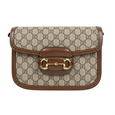 古馳 GUCCI 1955 馬銜扣 肩揹袋 602204 棕1955馬銜包 原廠盒子/防塵袋/購買證明