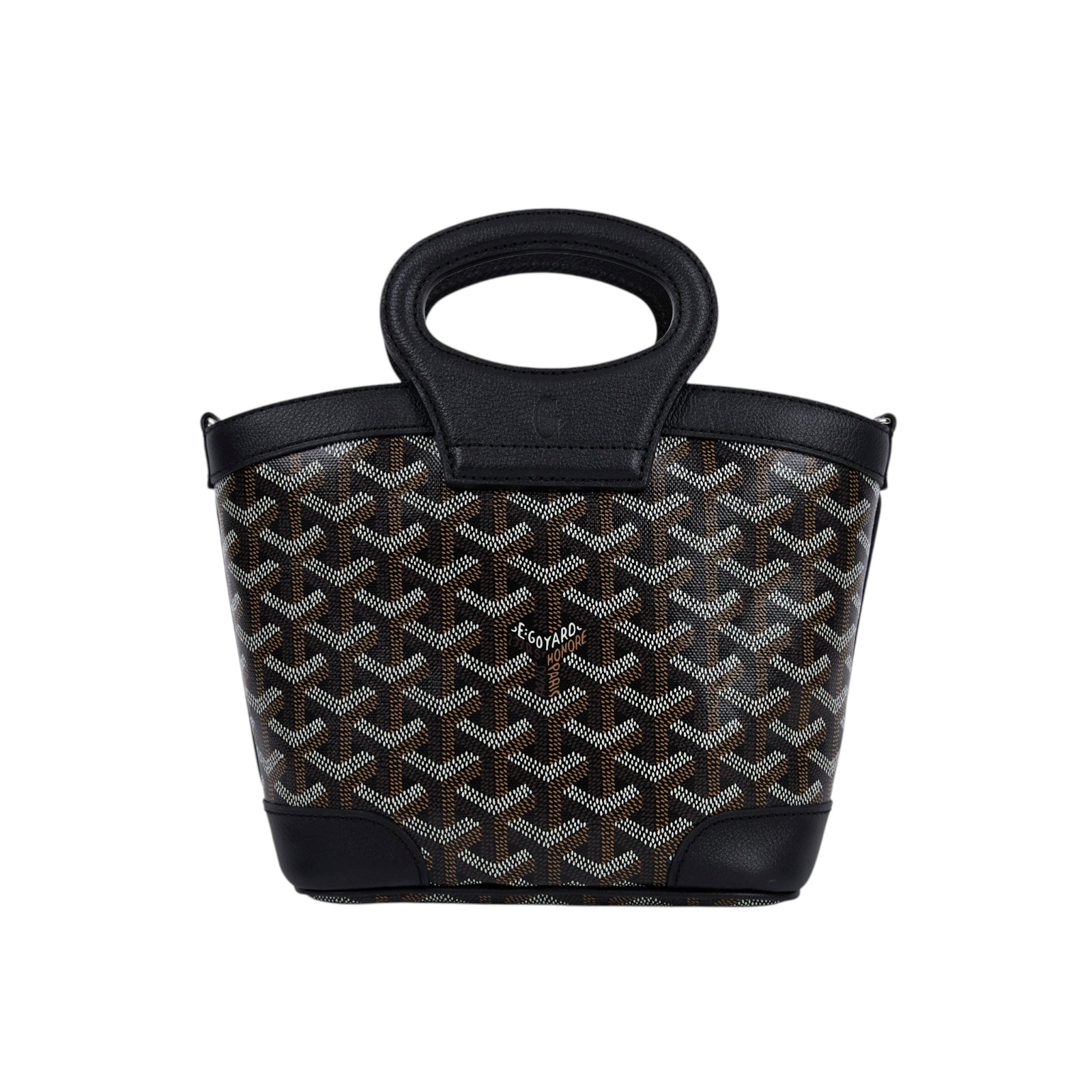 高雅德 GOYARD Beluga Mini 迷你 手提包 BELUGAMINTY 黑色BELUGA MINI 原廠盒子/防塵袋