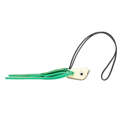 愛馬仕 Hermes Poisson 吊飾 米爾頓黃 仙人掌綠 H085002CAAF K刻 米黃綠魚頭吊飾 無附屬品