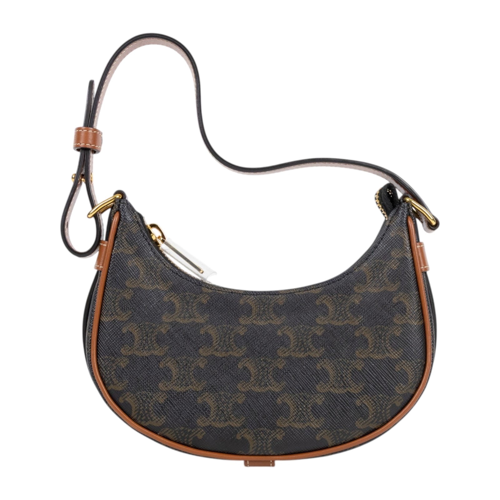 思琳 CELINE 平滑小牛皮 Ava 迷你型 肩背 手提包 10I602DS1 黑原花MINI AVA 原廠盒子/防塵袋