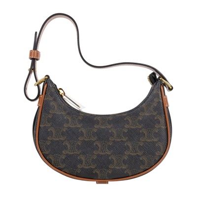 思琳 CELINE 平滑小牛皮 Ava 迷你型 肩背 手提包 10I602DS1 黑原花MINI AVA 原廠盒子/防塵袋