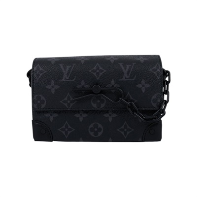 路易威登 LOUIS VUITTON Steamer 隨身錢包 肩背 M81783 晶片款 黑原花STEAMER 原廠盒子/防塵袋/購買證明