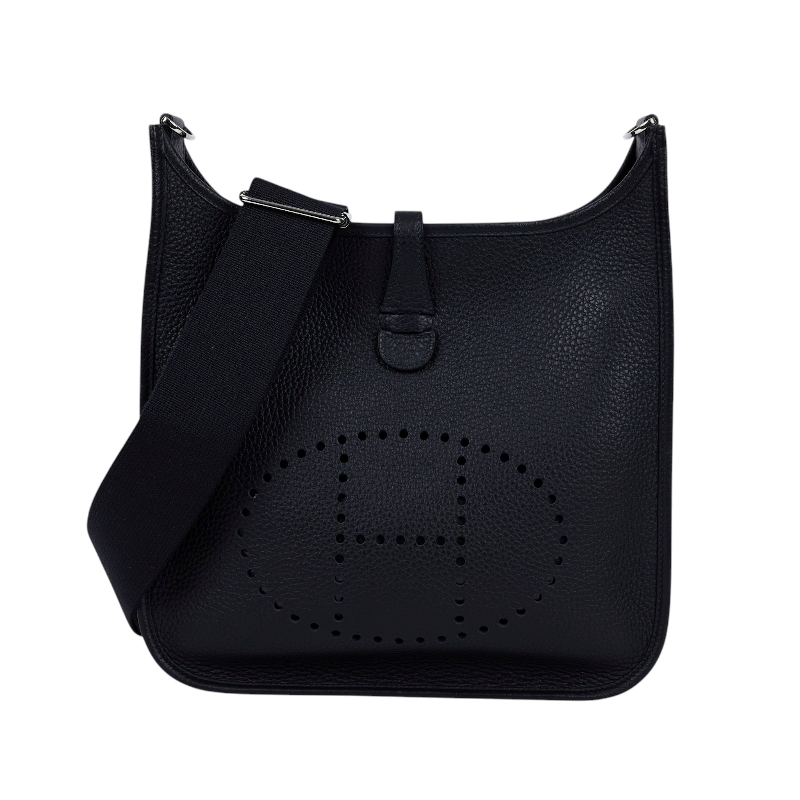 愛馬仕 Hermes Evelyne Bag 伊芙琳包 29 馬蹄型 EV29 W UY 003 TM  原廠盒子/防塵袋/背帶/購買證明