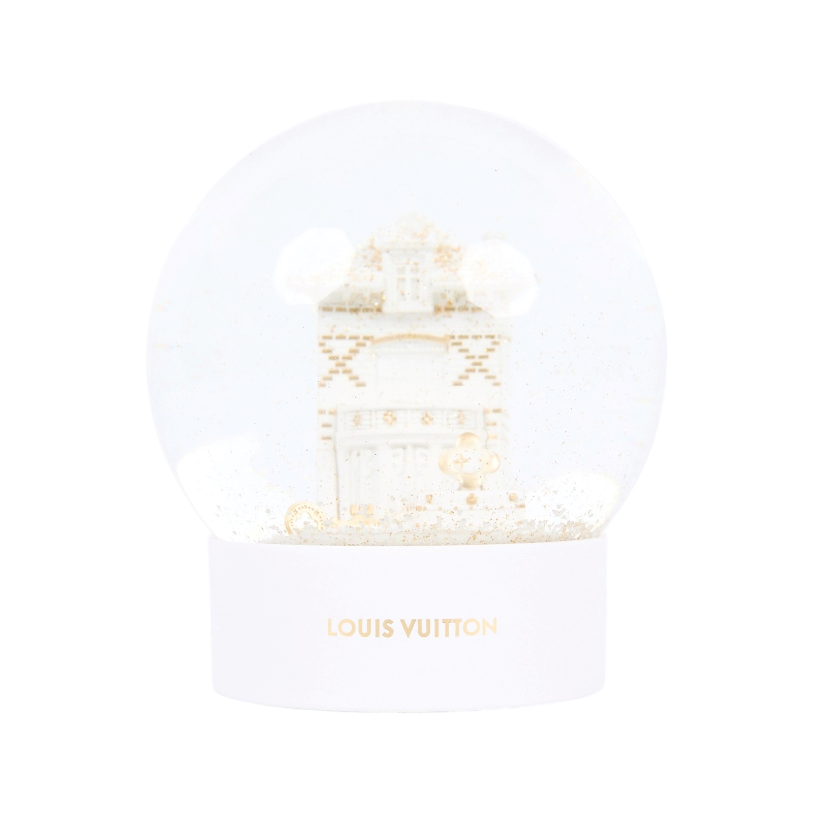 路易威登 LOUIS VUITTON VIC禮 聖誕 水晶球  雪花VIVIENNE水晶球 無附屬品