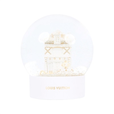 路易威登 LOUIS VUITTON VIC禮 聖誕 水晶球  雪花VIVIENNE水晶球 無附屬品