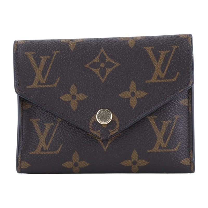 路易威登 LOUIS VUITTON Victorine 錢包 塗層帆布 Monogram M62472 晶片款  原廠盒子/防塵袋