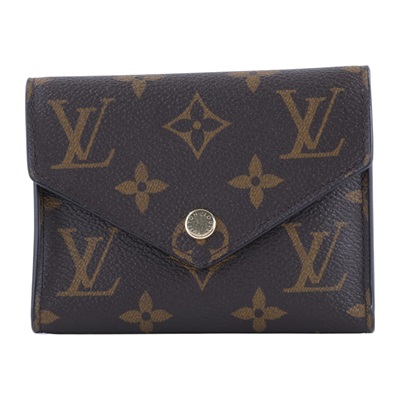 路易威登 LOUIS VUITTON Victorine 錢包 塗層帆布 Monogram M62472 晶片款  原廠盒子/防塵袋