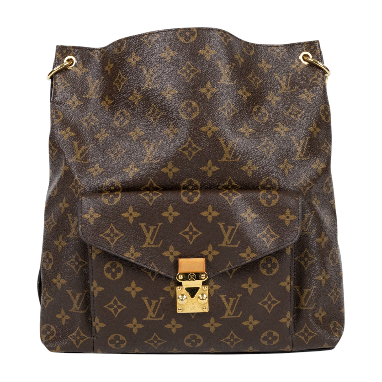 路易威登 LOUIS VUITTON Metis 手提包 經典帆布 M40781 原花Metis肩背包 防塵袋/背帶/購買證明