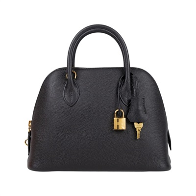 愛馬仕 Hermes Bolide Bag  1923 柏莉包 25 金色五金 黑色 H082798CC89 /W IT 842 KI  原廠盒子/防塵袋3/背帶/鎖組/購買證明