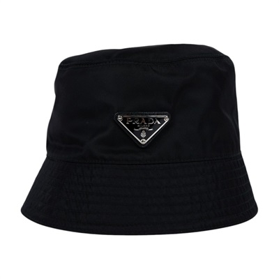 普拉達 PRADA Re-Nylon 漁夫帽 1HC137_2DMI_M 黑漁夫帽#M 無附屬品