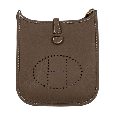 愛馬仕 Hermes Evelyne Bag Mini 伊芙琳包 Evelyne 16 EV16 K MI 011 BC  背帶