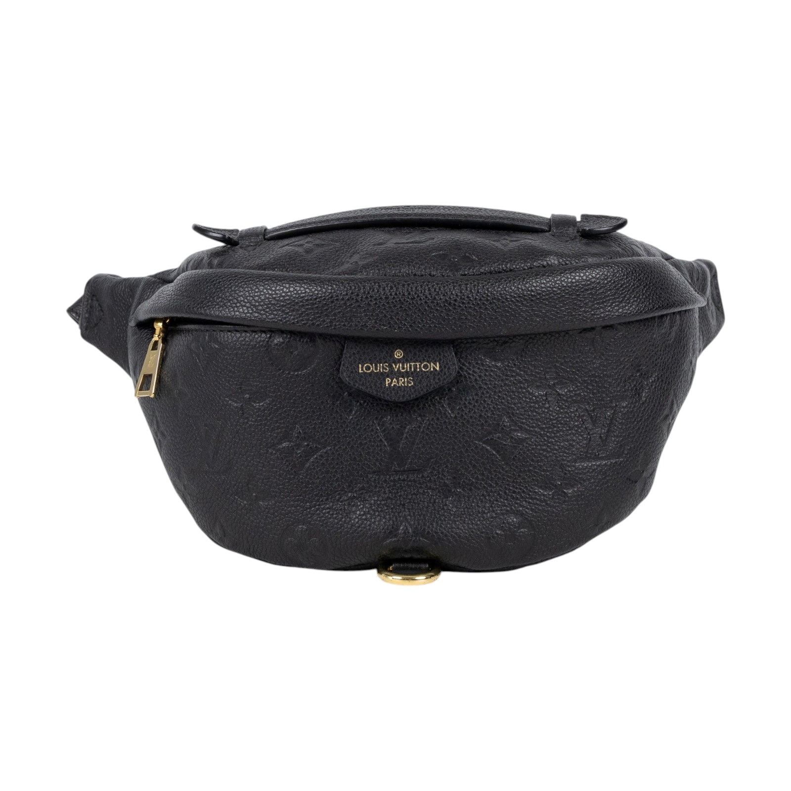 路易威登 LOUIS VUITTON 壓紋皮革 腰包 M44812 黑壓紋EMPREINTE胸包 無附屬品
