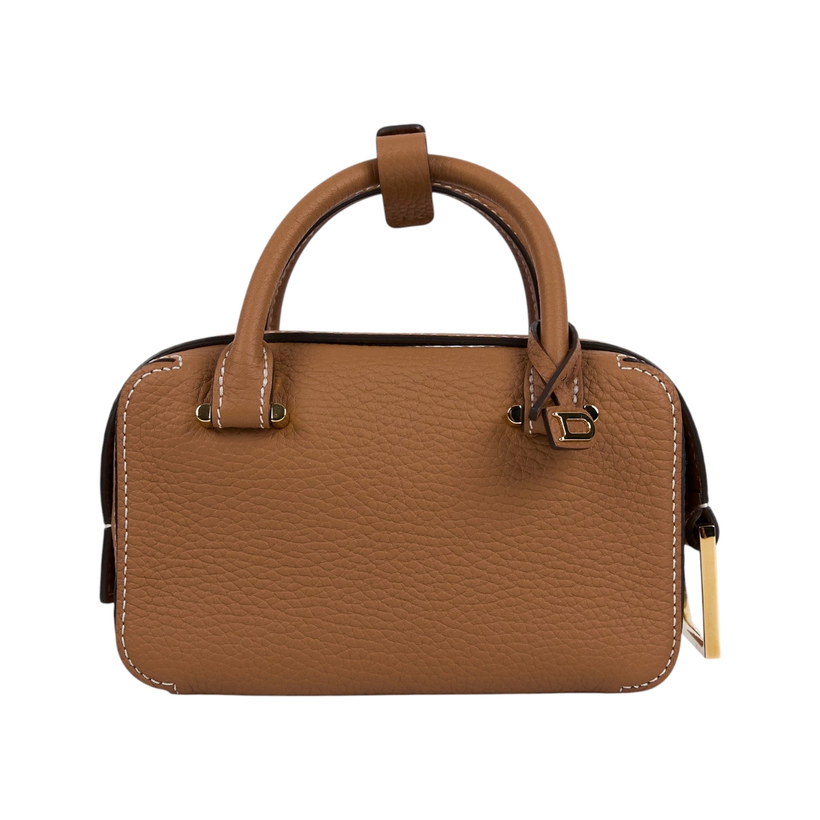 德爾沃 DELVAUX  Cool Box Nano  棕色NANO COOL BOX 防塵袋/背帶