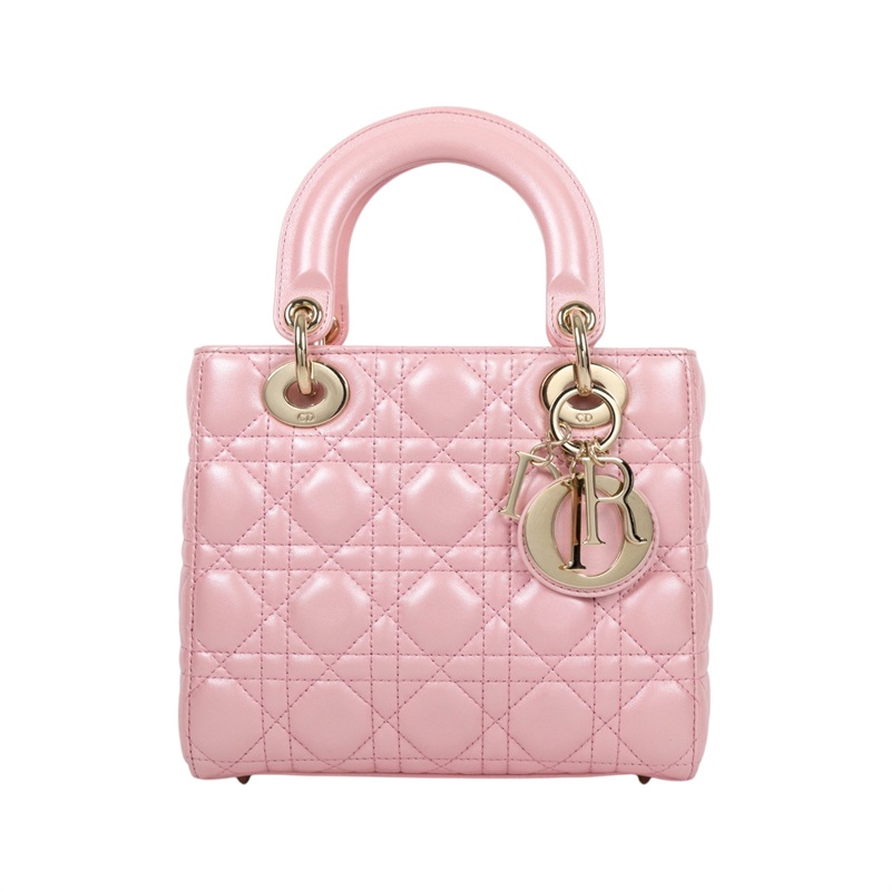 迪奧 CHRISTIAN DIOR Lady Dior My ABCDior 小型 肩背 手提包 羊皮 M0538ONGE  原廠盒子/防塵袋/背帶/保證卡
