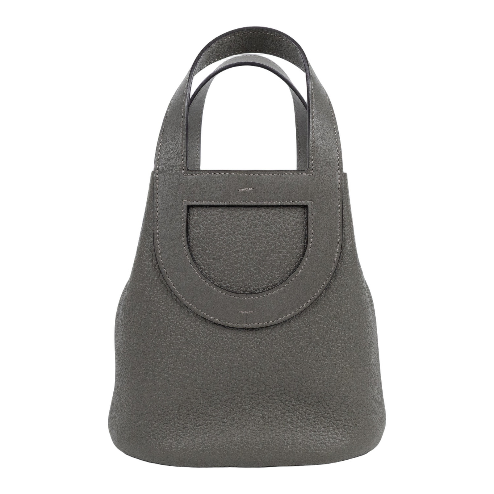 愛馬仕 Hermes In The Loop 18  豬鼻 菜籃子包 ITL18 U AM 009 UH U刻 灰IN THE LOOP18 無附屬品
