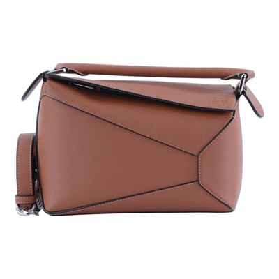羅意威 LOEWE Small Puzzle bag 肩背 斜背包 A510P60X41 焦糖PUZZLE SMALL 防塵袋/背帶