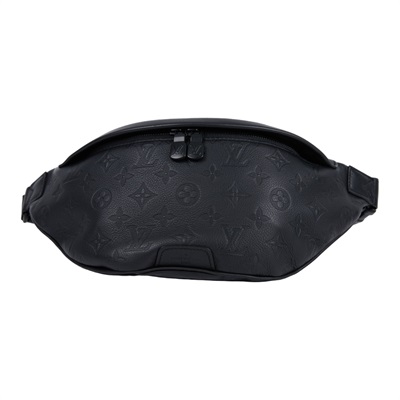 路易威登 LOUIS VUITTON Discovery PM 腰包 小牛皮 黑色 M46036 晶片款 黑原花壓紋DISCOVERY腰包 原廠盒子/防塵袋