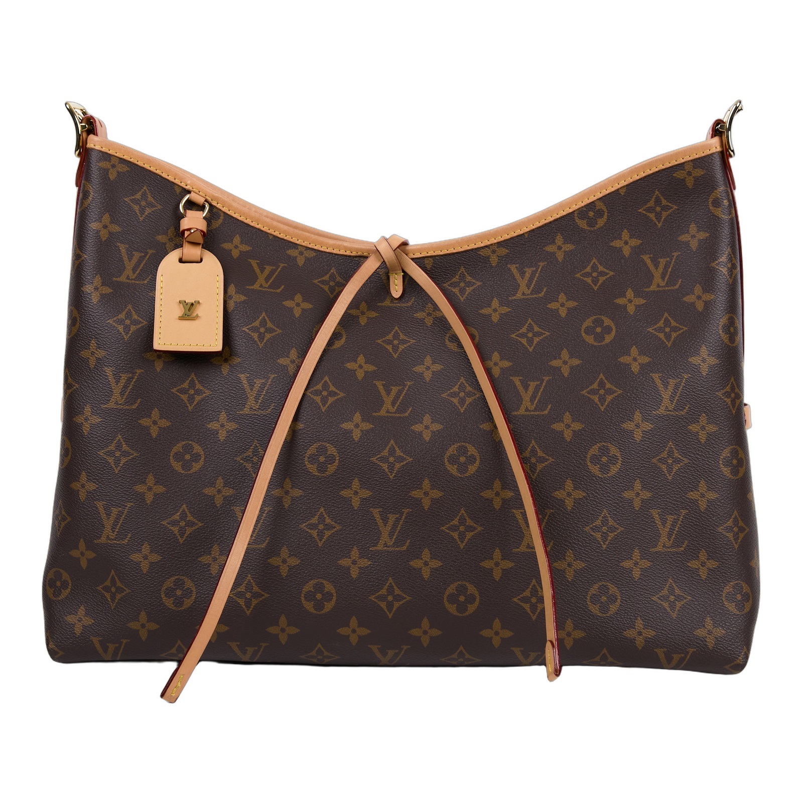 路易威登 LOUIS VUITTON CarryAll MM 原花 肩背包 M46197 晶片款 原花CarryAll  MM 原廠盒子/防塵袋/內袋/吊牌