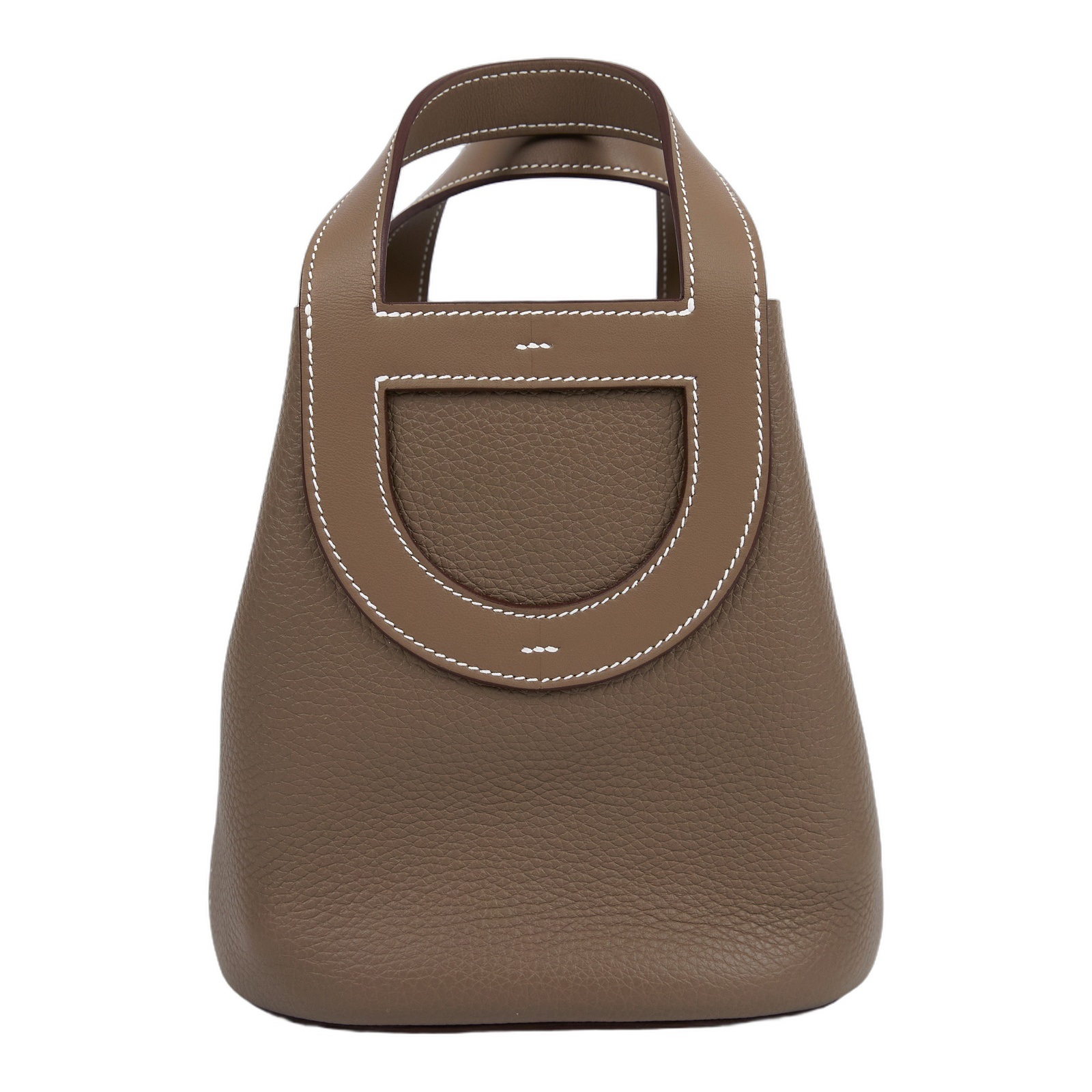 愛馬仕 Hermes In The Loop 18  豬鼻 菜籃子包 ITL18  K刻 大象灰IN THE LOOP18 原廠盒子/防塵袋2