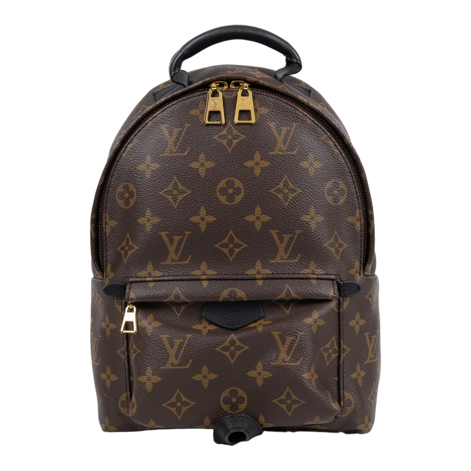 路易威登 LOUIS VUITTON Palm Springs PM 小型 牛皮鑲飾 拉鍊 後背包 M41560 晶片款  防塵袋