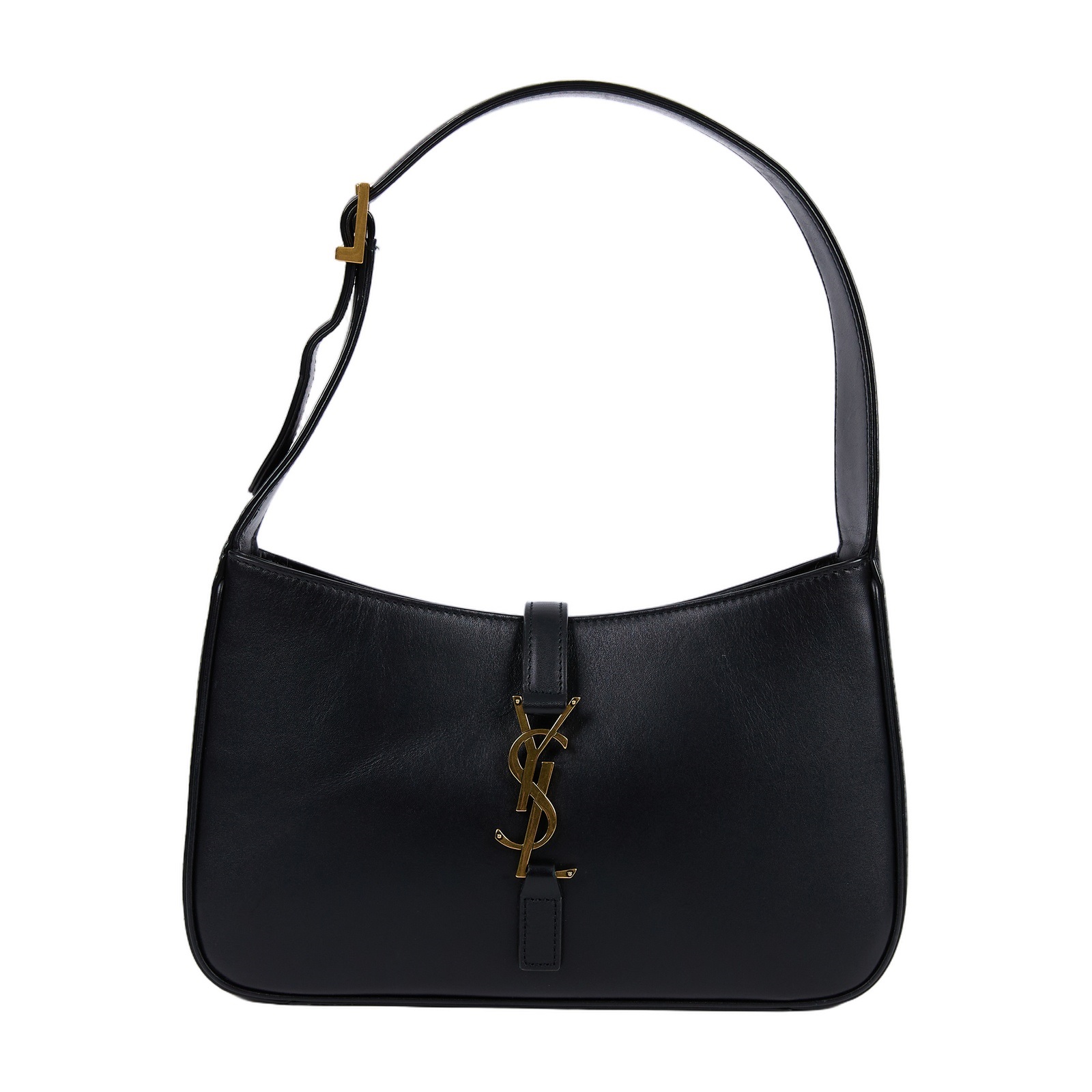 聖羅蘭 YSL SAINT LAURENT LE 5 À 7 滑面皮革 HOBO 手袋 手提包 6572282R20W  原廠盒子/防塵袋