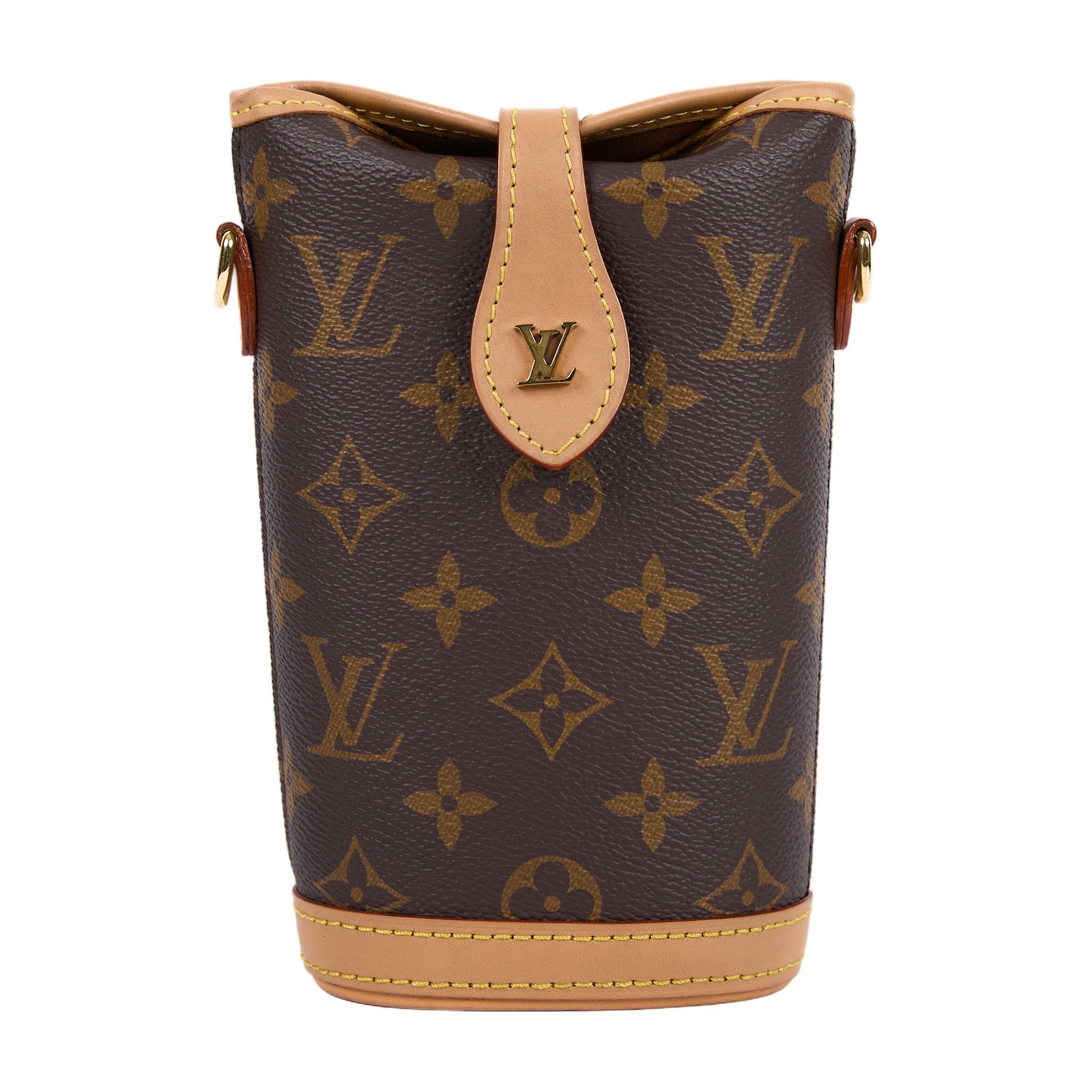 路易威登 LOUIS VUITTON Fold Me Pouch 隨身包 薯條包 M80874 晶片款  原廠盒子/背帶/購買證明/防塵袋